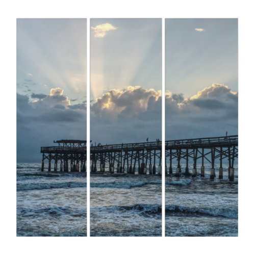 Breaking Through At Cocoa Triptych