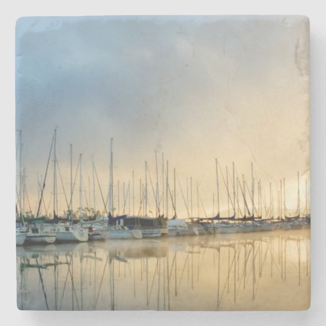 Breaking Through II Stone Coaster (Front)