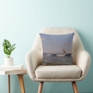 Breaking Wave by Dubovskoy Throw Pillow