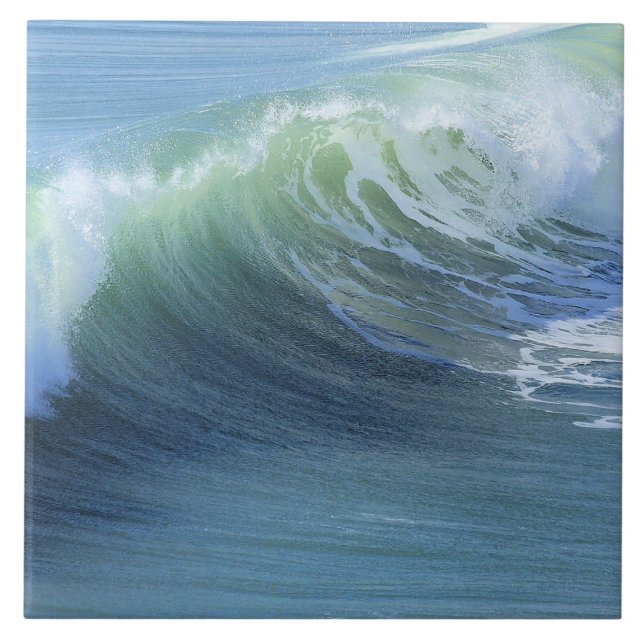 Breaking Wave, Huntington Beach, Ceramic Tile (Front)