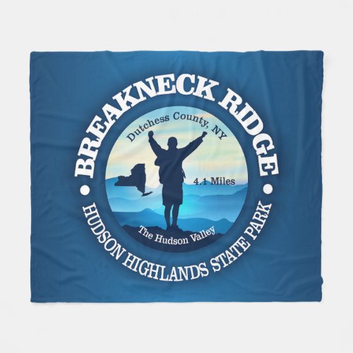 Breakneck Ridge V Fleece Blanket