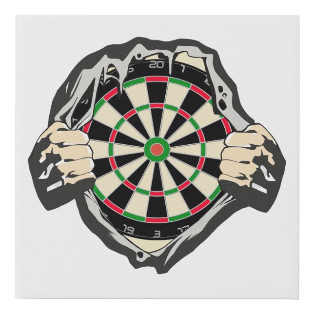 Breakthrough Bullseye Dart Wall Art (Front)