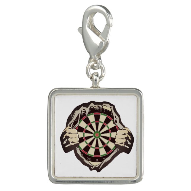 Breakthrough to the Bullseye – Ultimate Dartboard  Charm (Front)