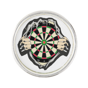 Breakthrough to the Bullseye – Ultimate Dartboard Lapel Pin
