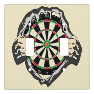 Breakthrough to the Bullseye – Ultimate Dartboard  Light Switch Cover