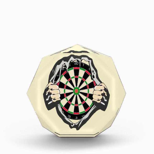 Breakthrough to the Bullseye – Ultimate Dartboard  Photo Block (Front)