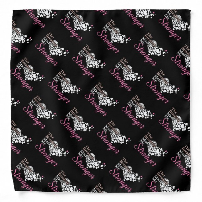 Breakup Made Me Stronger - Recovery Support Bandana (Front)