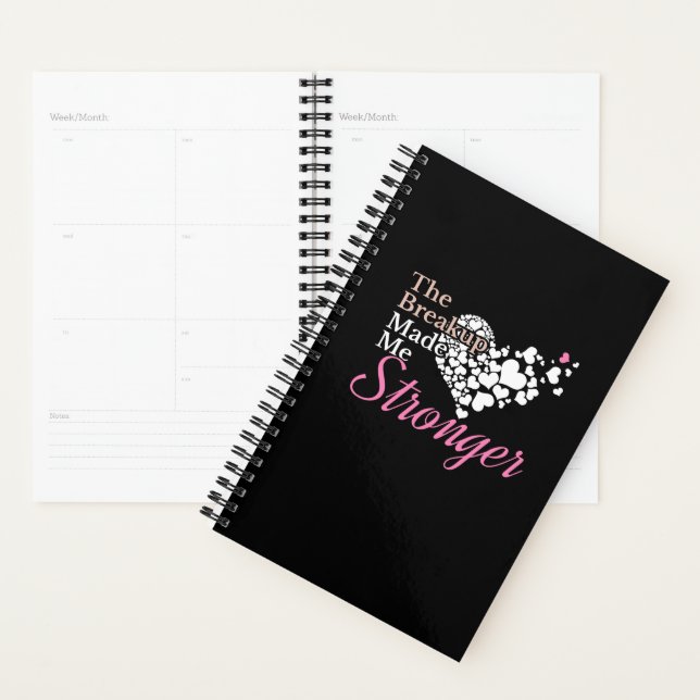 Breakup Made Me Stronger - Recovery Support Planner (Display)