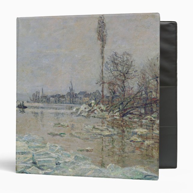 Breakup of Ice, 1880 3 Ring Binder (Front/Inside)