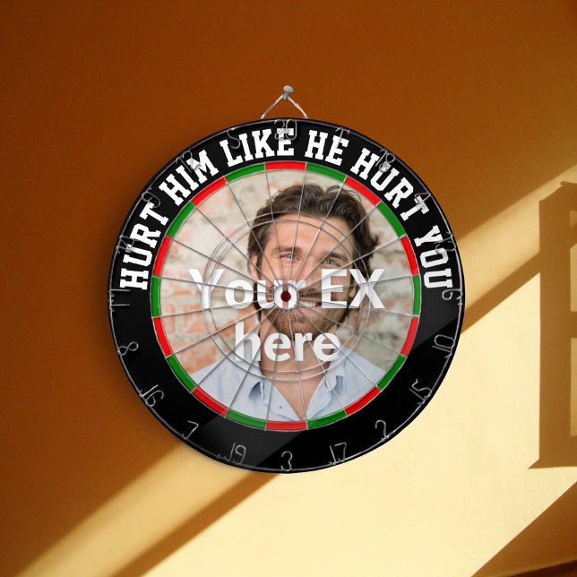 Breakup perfect gift for her to get over him dart board (Creator Uploaded)