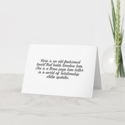 Breakup quote card