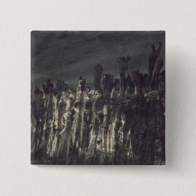 Breakwater in Jersey Pinback Button (Front)