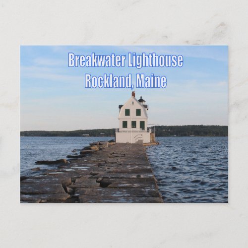 Breakwater Lighthouse Postcard