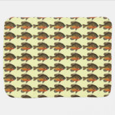 Brook Trout Fly Fishing Latin Name Ichthyology Baby Blanket