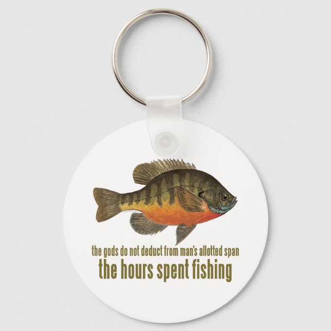 Bream Fishing Keychain (Front)