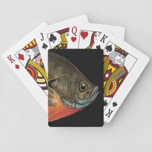 Bream Fishing Poker Cards