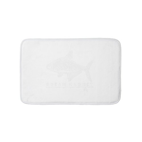 Bream Magnet Funny Fishing Joke _ Coarse  Carp Bath Mat