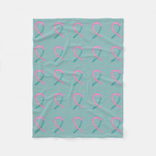 Breast and Ovarian Cancer Awareness Blankets