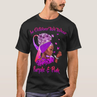 Breast Cancer And Domestic Violence Awareness T-Shirt