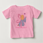 Breast Cancer Angel Customizable Infant T-shirt