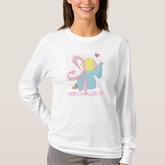 Breast Cancer Angel Customizable T-Shirt