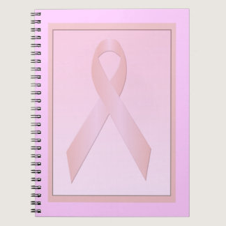 Breast Cancer Awarenes Ribbon Notebook