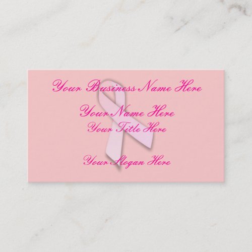 Breast Cancer Awareness (1) Business Card Templates