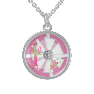 Breast Cancer Awareness 2 Necklace
