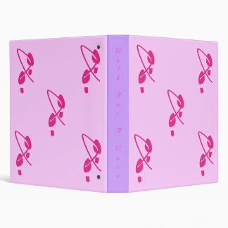 Breast Cancer Awareness 3 Ring Binder