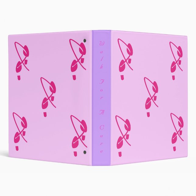 Breast Cancer Awareness 3 Ring Binder (Background)
