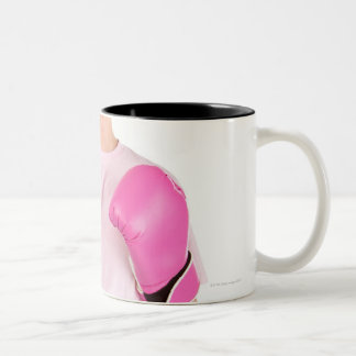 Breast Cancer Awareness 3 Two-Tone Coffee Mug