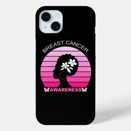 breast cancer awareness 4 iPhone 15 plus case