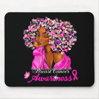 Breast Cancer Awareness African American Women Mel Mouse Pad