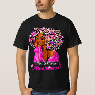 Breast Cancer Awareness African American Women Mel T-Shirt