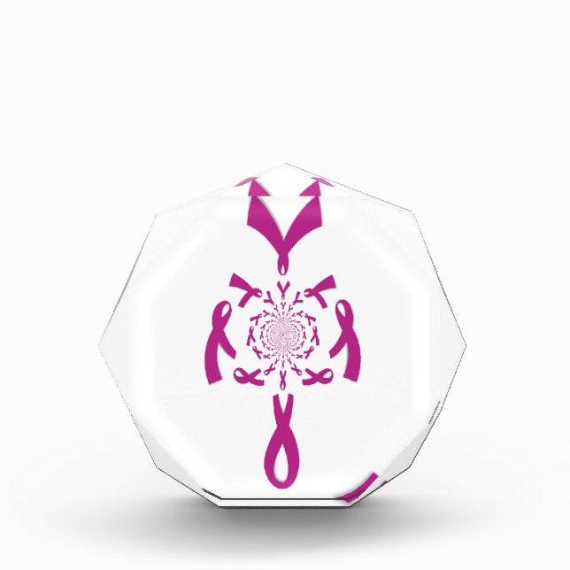 Breast Cancer Awareness Art Print Award (Front)