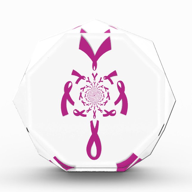 Breast Cancer Awareness Art Print Award (Front)