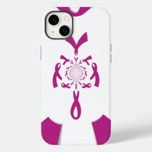 Breast Cancer Awareness Art Print Case-Mate iPhone 14 Plus Case