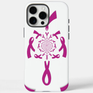 Breast Cancer Awareness Art Print iPhone 16 Pro Max Case