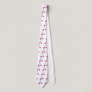 Breast Cancer Awareness Art Print Neck Tie