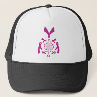 Breast Cancer Awareness Art Print Trucker Hat