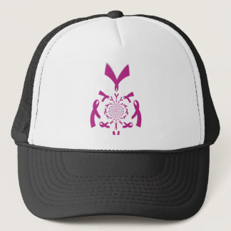 Breast Cancer Awareness Art Print Trucker Hat