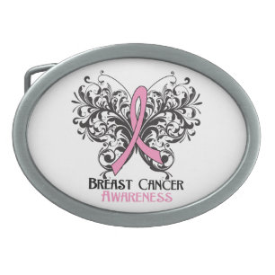 Breast Cancer Awareness Belt Buckle