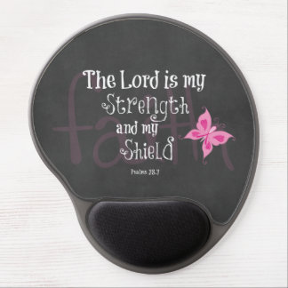 Breast Cancer Awareness Bible Verse Gel Mouse Pad