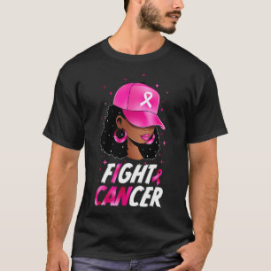 Breast Cancer Awareness Black Women Warrior Suppor T-Shirt