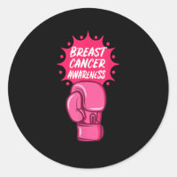 Breast Cancer Awareness Boxing Glove Support Survi