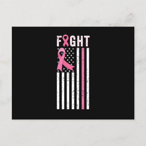  Breast Cancer Awareness Breast cancer survivor Postcard