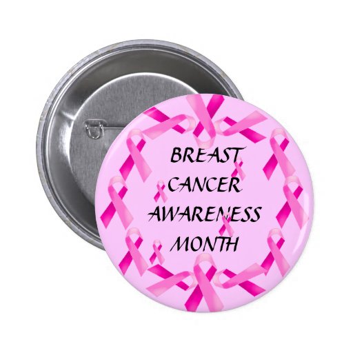 BREAST CANCER AWARENESS! Button | Zazzle