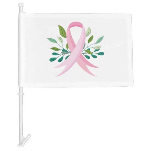 Breast Cancer Awareness Car Flag