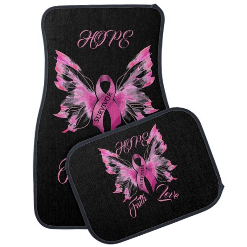 Breast Cancer Awareness  Car Floor Mat