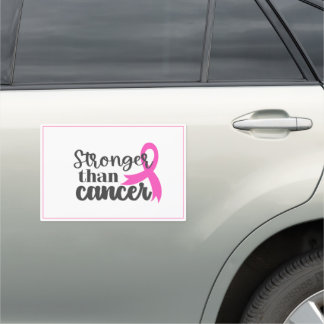 Breast Cancer Awareness Car Magnet